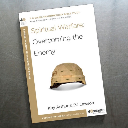 Book cover: "Spiritual Warfare: Overcoming the Enemy".